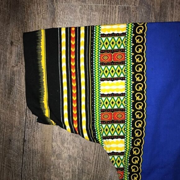 Traditional African Print Dashiki Shirt - Picture 2 of 5